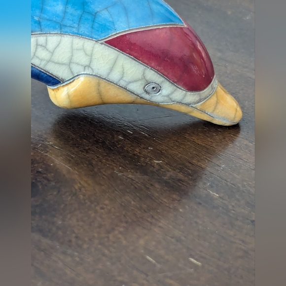 Dolphin  Figure Raku - Picture 8 of 9